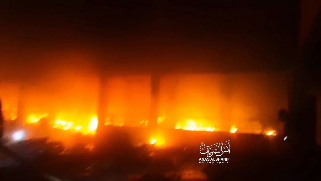 رژیم صهیونیستی مدرسه اسکان آوارگان فلسطینی را بمباران کرد