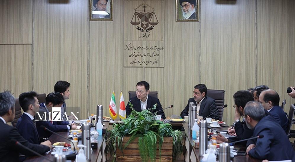 هیئت ژاپنی از کانون اصلاح و تربیت تهران بازدید کردند هیئت ژاپنی از کانون اصلاح و تربیت تهران بازدید کردند