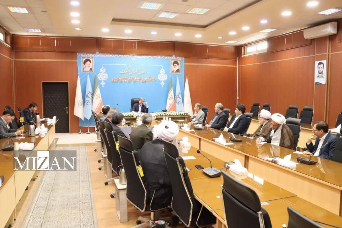 رئیس کل دادگستری آذربایجان غربی: تلاش همکاران قضایی در ارزیابی‌ها و تنظیم کارنامه عملکرد به صورت کامل منعکس شود