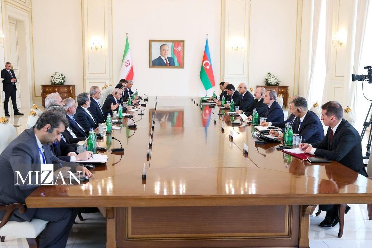 پیوند‌های تاریخی دو ملت ایران و آذربایجان زمینه‌ساز توسعه همکاری‌های دو کشور است/ ایران بر حق حاکمیت آذربایجان بر قره‌باغ تأکید دارد