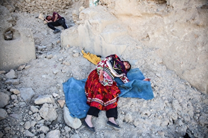 مانور بزرگ زلزله در روستای باغچق بجنورد