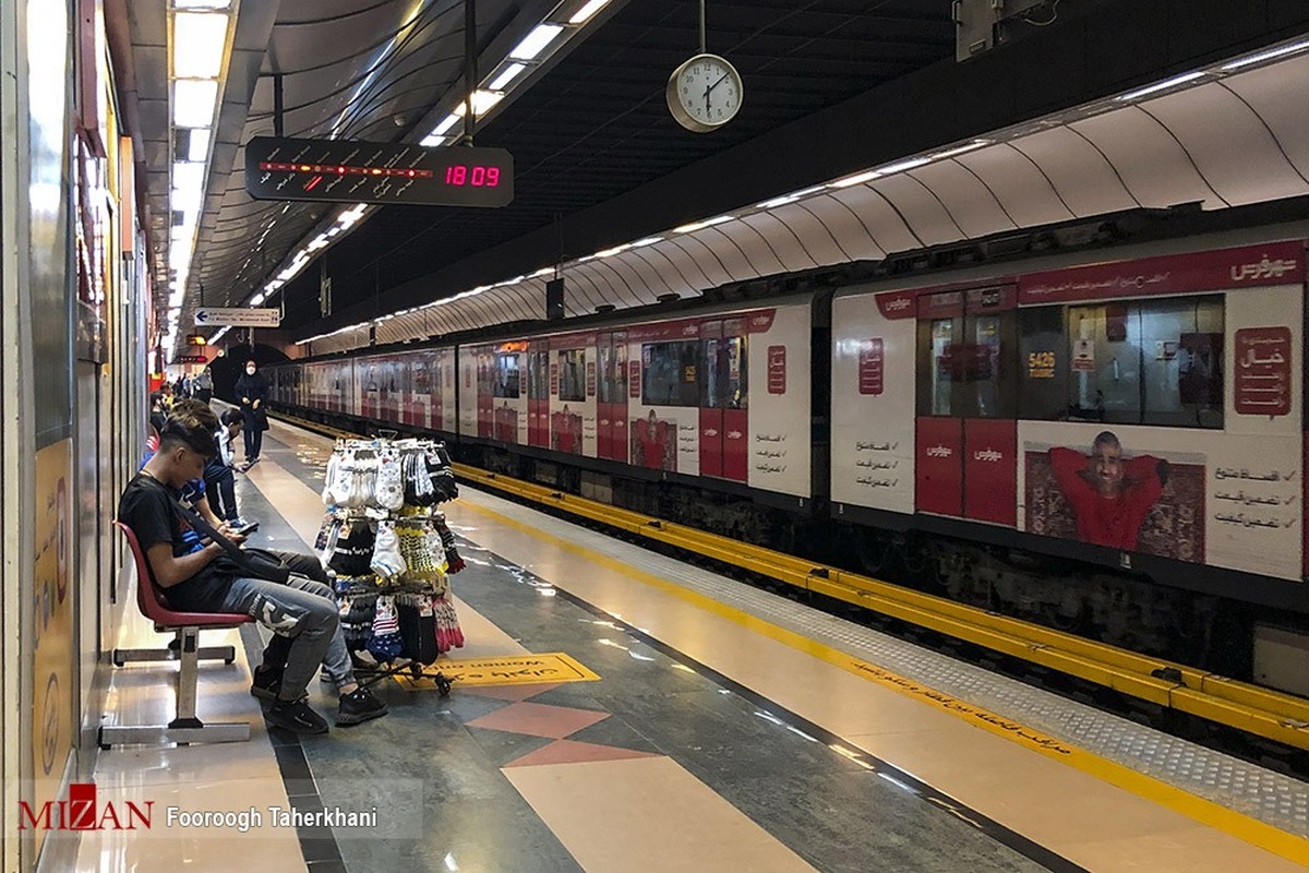 سرویس‌دهی در خط یک مترو تهران به حالت عادی بازگشت