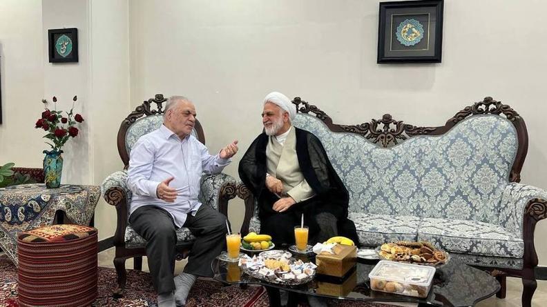 حضور رئیس قوه قضاییه در منزل عزتالله مطهری و عیادت از وی اخبار هفته