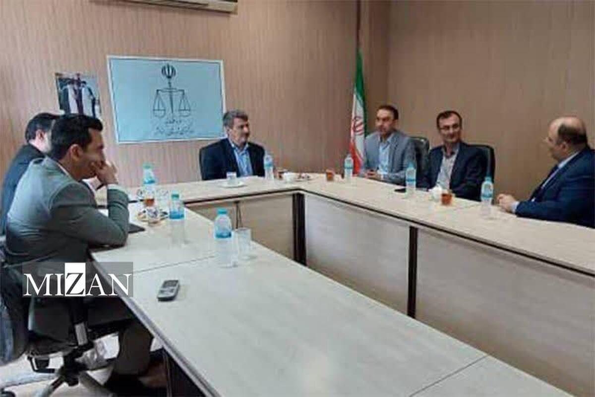 رئیس کل دادگستری استان گیلان از دادگستری رضوانشهر بازدید کرد