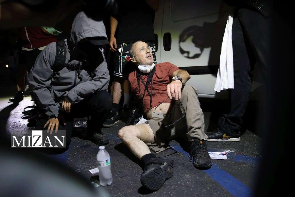 شلیک پلیس آمریکا به کارکنان رسانه‌ای در لس‌آنجلس