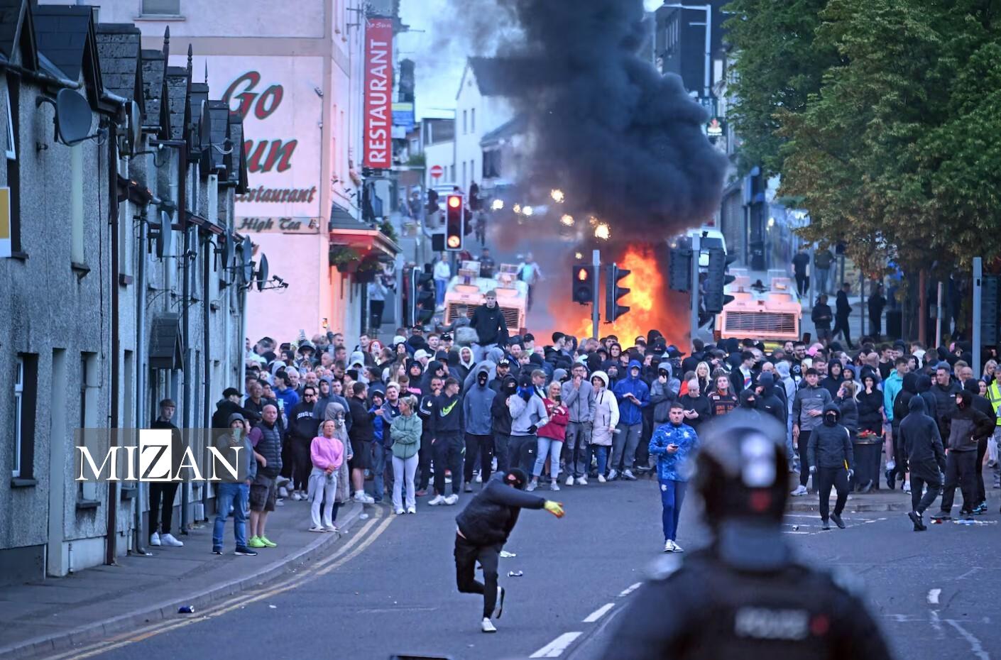 ایرلند در آتش ناآرامی‌های نژادپرستانه 