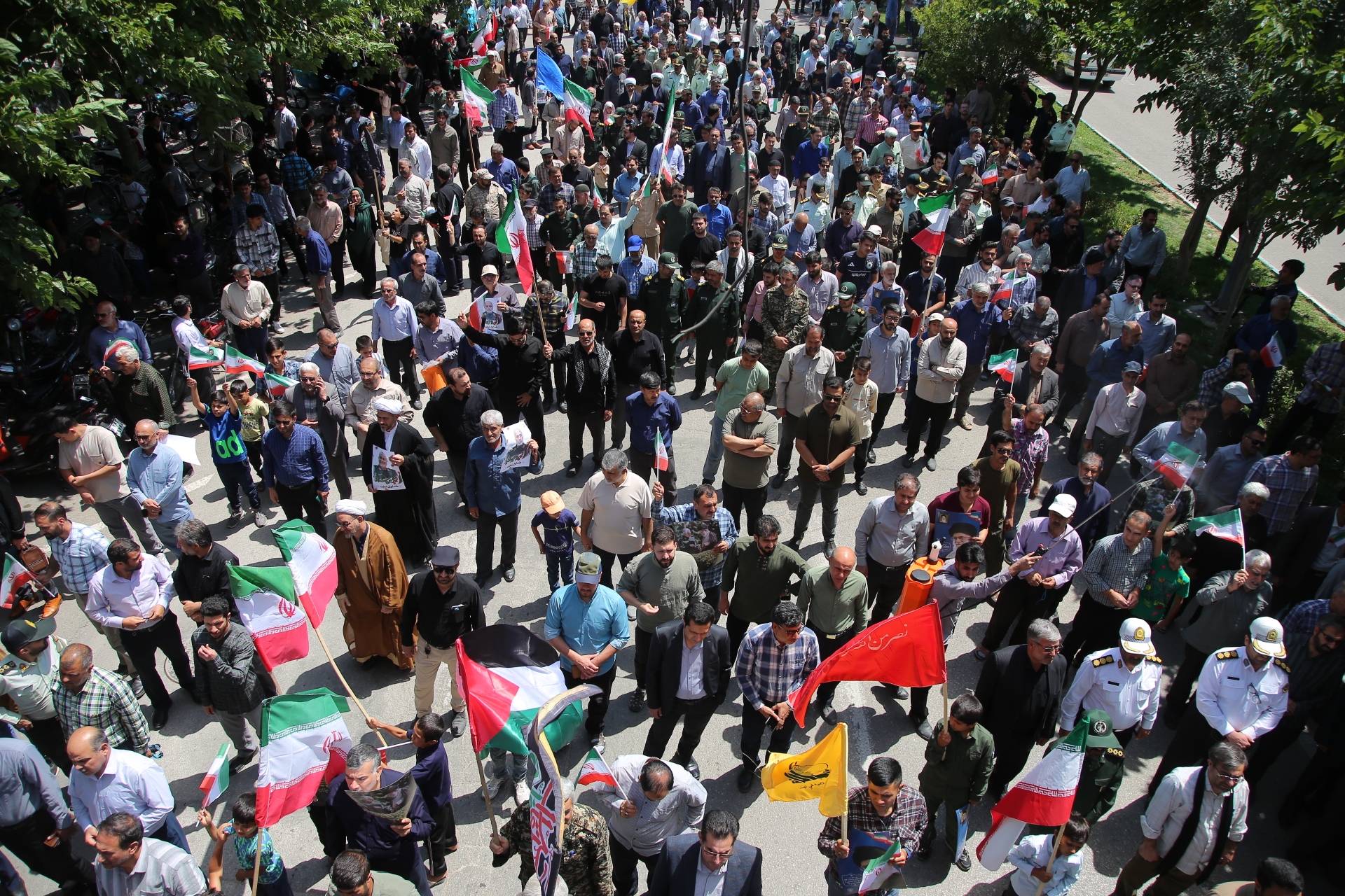 تظاهرات ضدصهیونیستی مردم خراسان شمالی