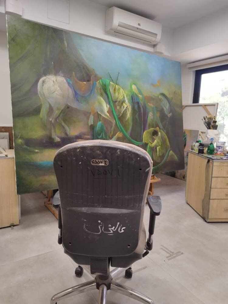 هنرمند حوزه هنری در پی حمله وحشیانه رژیم صهیونیستی  به شهادت رسید