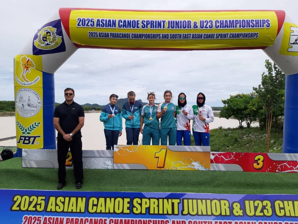 ۵ طلا، ۸ نقره و ۷ برنز قایقرانان ایران در مسابقات پاراکانو و آب‌های آرام زیر ۲۳ سال و جوانان آسیا