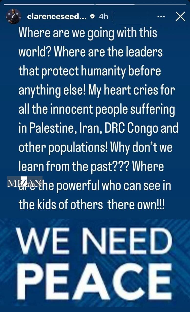 واکنش جالب سیدورف به جنایات رژیم صهیونیستی + تصویر واکنش جالب سیدورف به جنایات رژیم صهیونیستی + تصویر