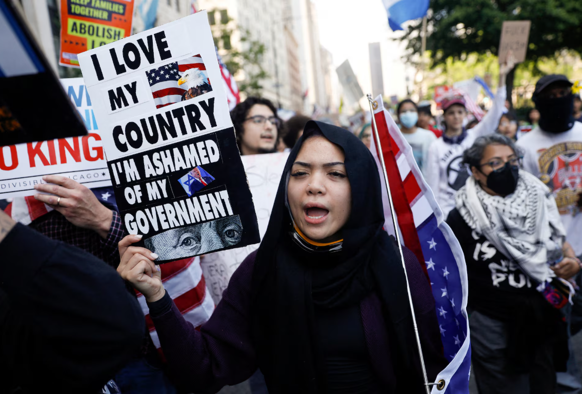 نمادهای تنفر از ترامپ در آمریکا