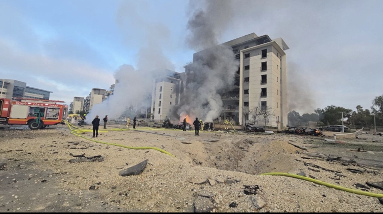 غرش موشکهای ایرانی در اراضی اشغالی غرش موشکهای ایرانی در اراضی اشغالی