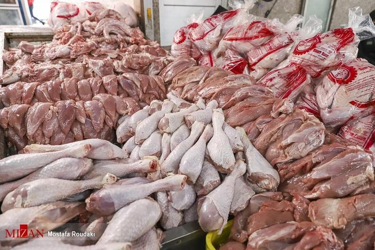 قیمت انواع گوشت مرغ بسته‌بندی و قطعه‌بندی اعلام شد