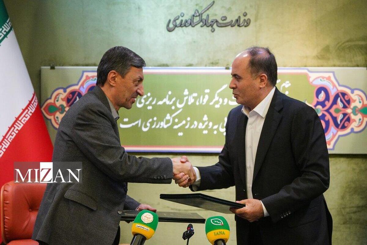 امضای ۲ تفاهم‌نامه جدید میان ستاد اجرایی فرمان امام و وزارت جهاد کشاورزی با هدف افزایش تولید برنج و گوشت در کشور