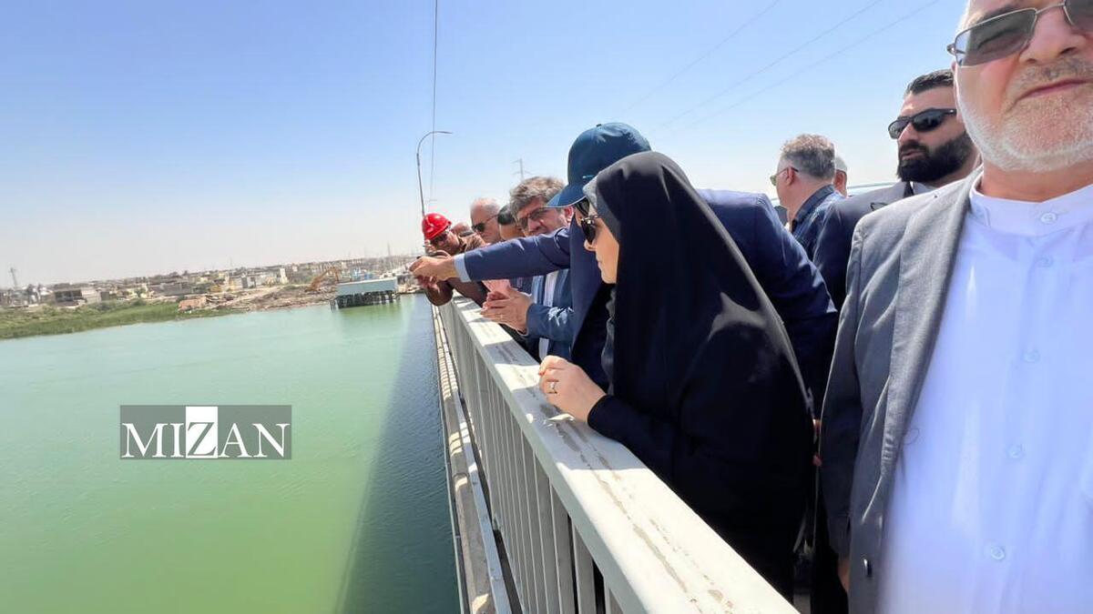 بررسی روند اجرای طرح راه‌آهن شلمچه- بصره با حضور وزیر راه‌ و‌ شهرسازی