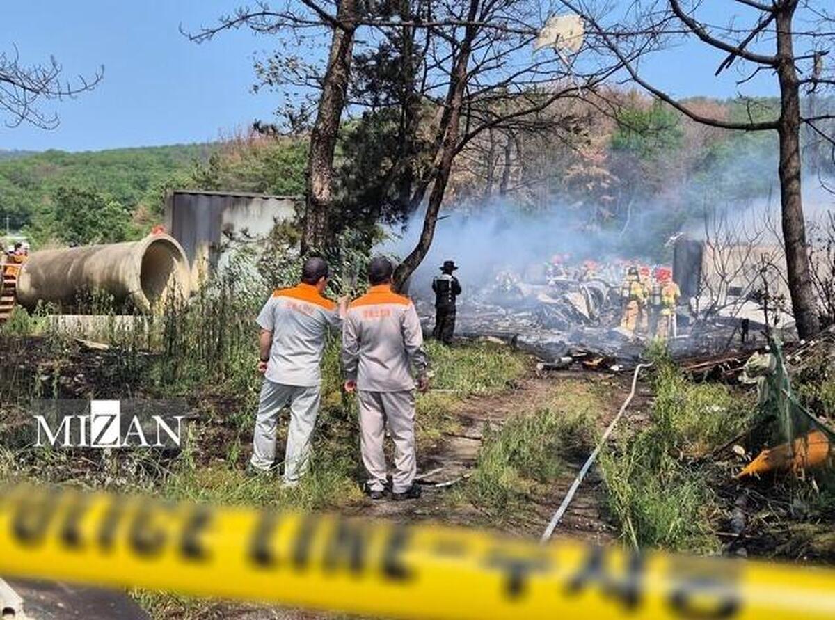 سقوط هواپیمای آمریکایی ارتش کره جنوبی