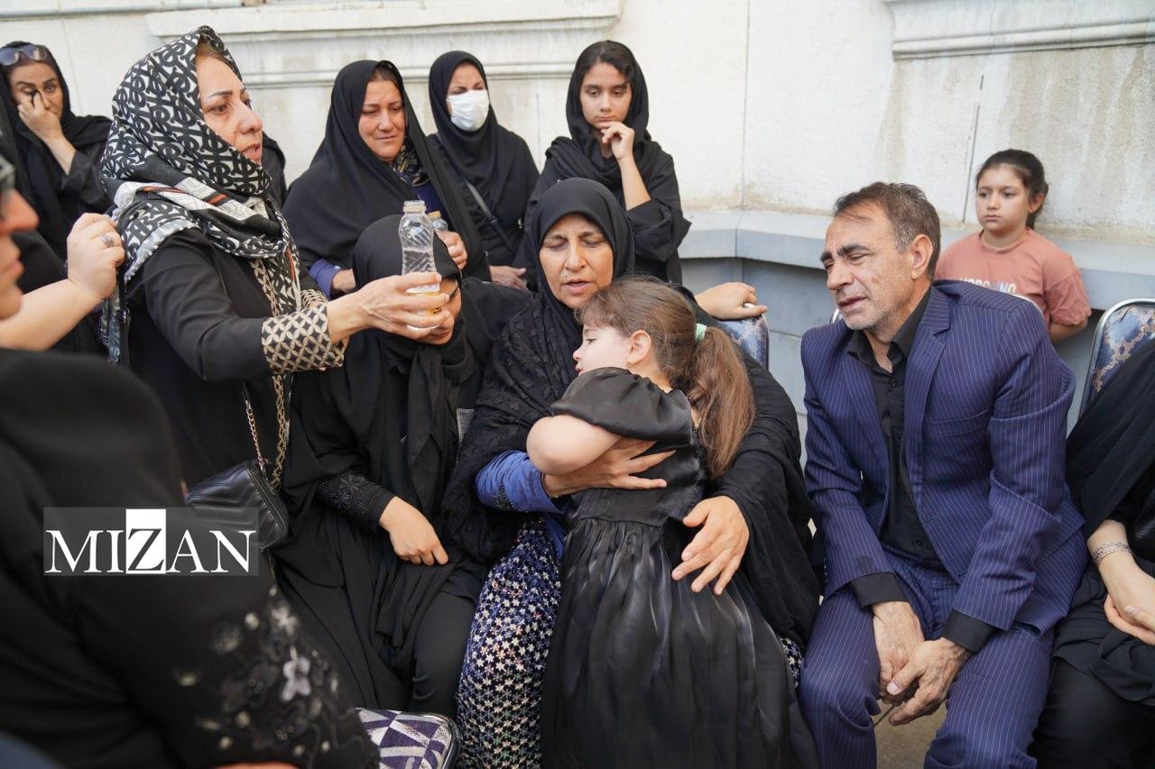 اشک‌های دختر۴ ساله شهید باقری برای پدر 