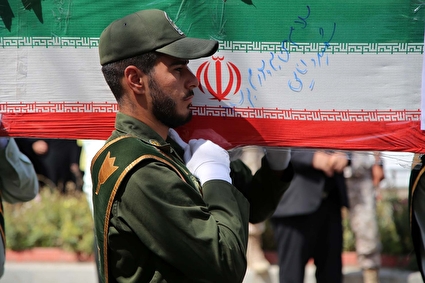 تشییع پیکر شهید «ایمان وحیدی» در آشخانه