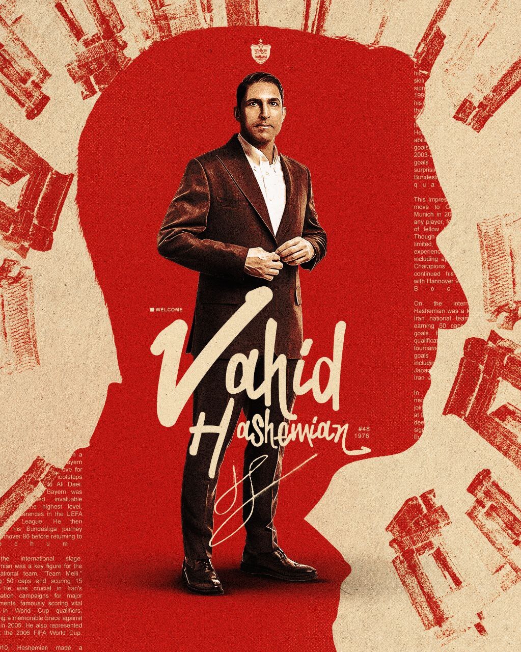 وحید هاشمیان سرمربی پرسپولیس شد