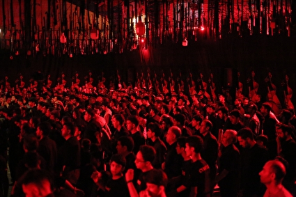 عزاداری شب عاشورا در بجنورد