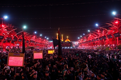 عزادای شب عاشورا در کربلا