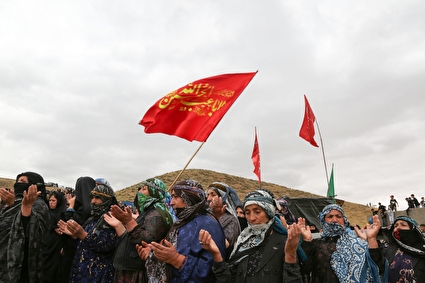 عزاداری عاشورا در روستای افیل شهرستان اهر