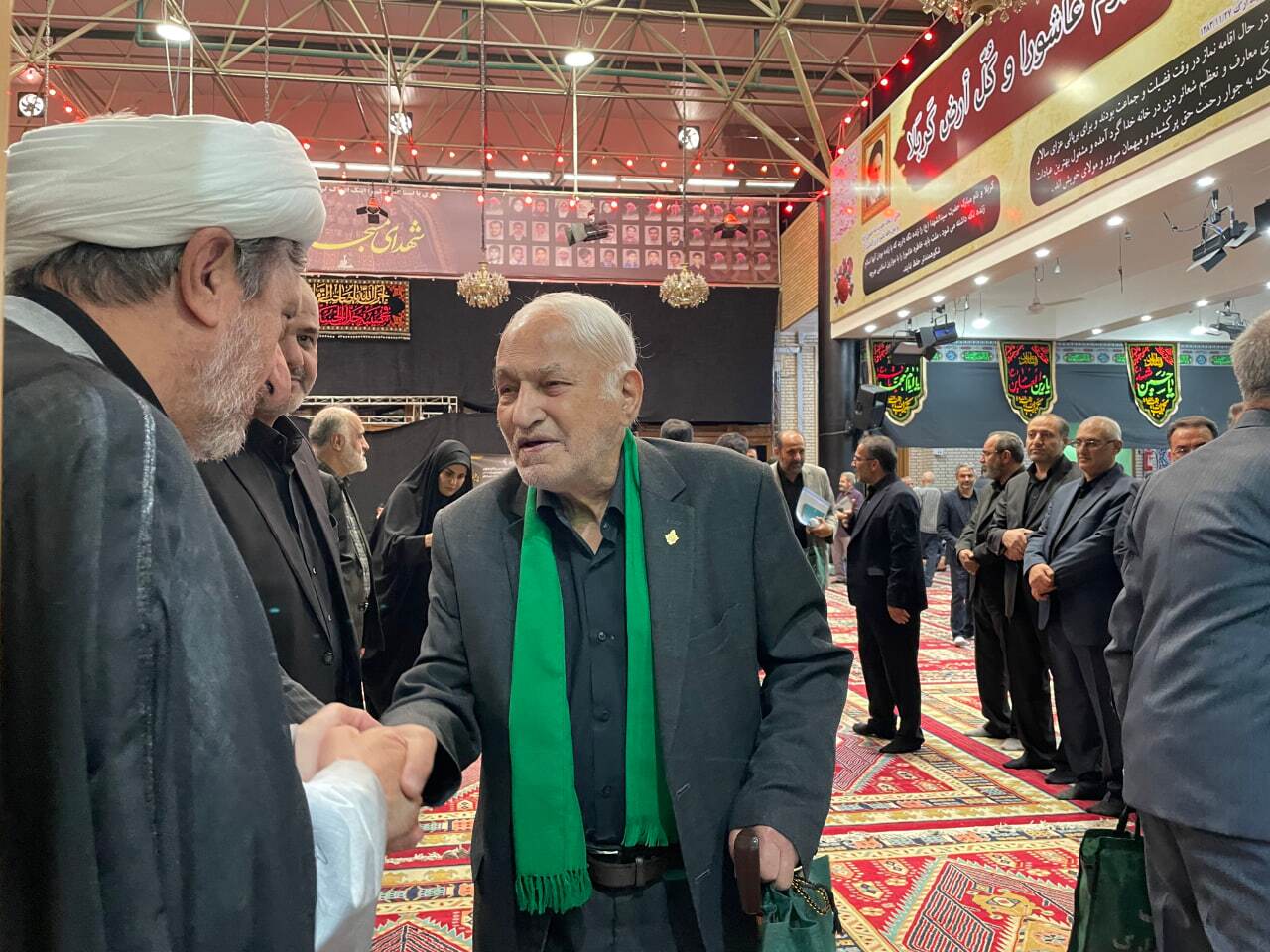 برگزاری گرامیداشت شهدای حمله ددمنشانه رژیم منحوس صهیونی به ندامتگاه اوین در مسجد ارگ تهران