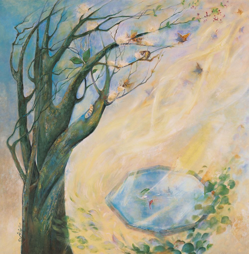 بانوی نقاش شهیدی که چراغ راهی شد