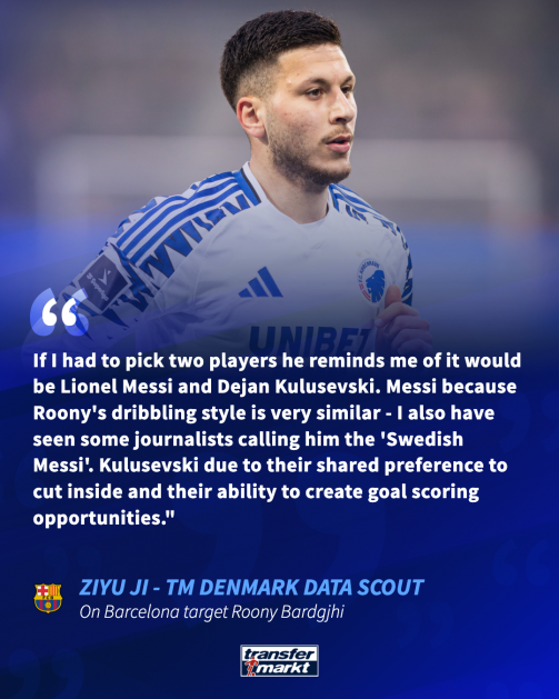 ستاره جوان دانمارکی در راه نیوکمپ/ «مسی سوئدی» در آستانه پیوستن به بارسلونا