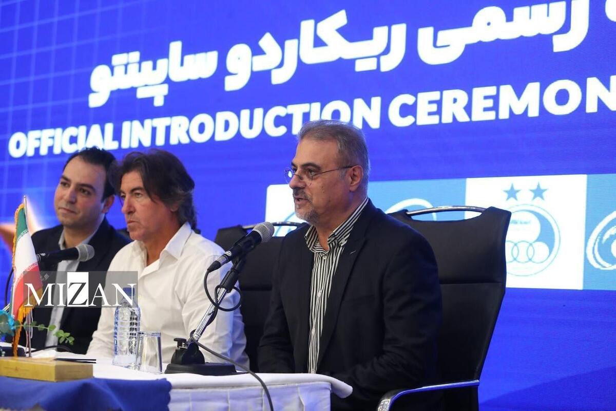 نظری‌جویباری: به فریدونی برای مدیرعاملی خوشامد می‌گویم!/ ساپینتو هنوز نظری درباره حسینی نداده