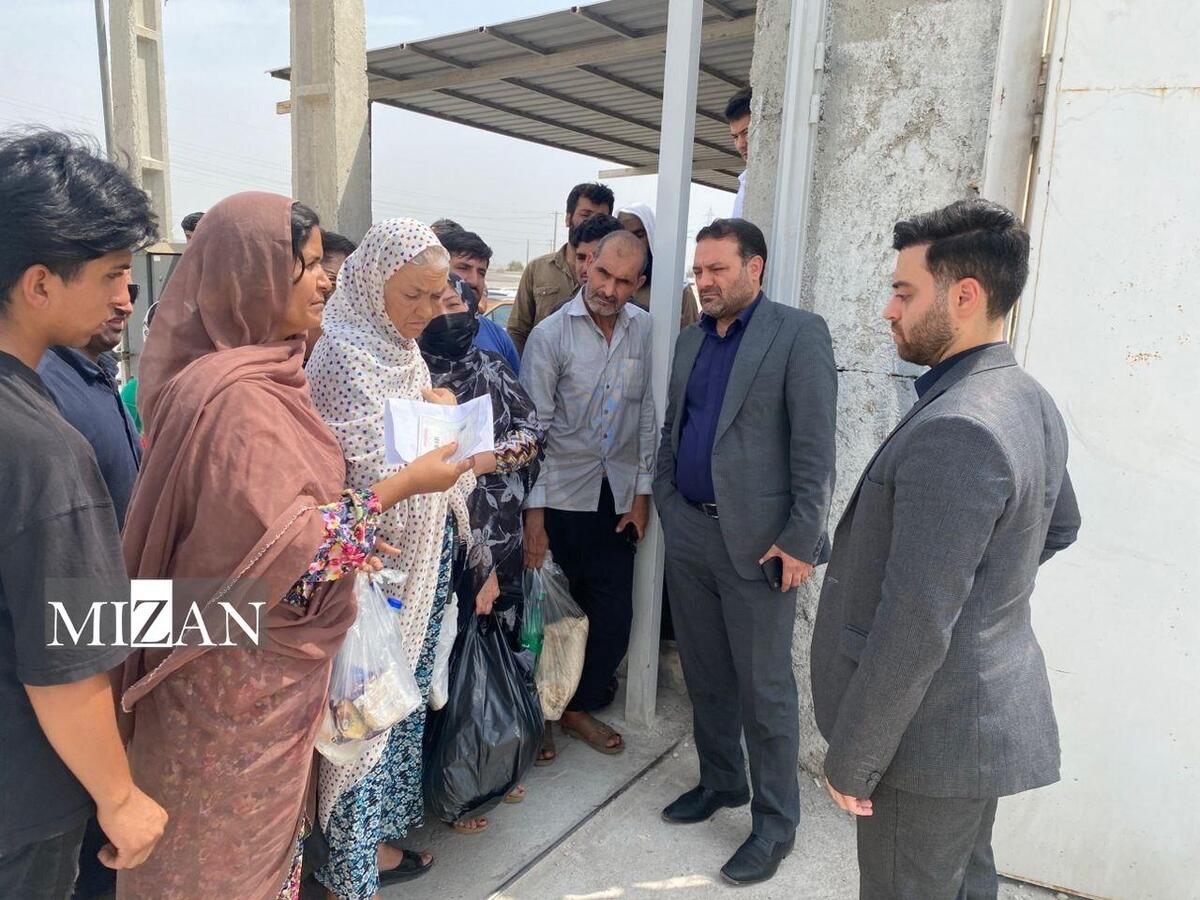 دستور دادستان مرکز استان هرمزگان برای ارتقای خدمات به اتباع خارجی داوطلب بازگشت در اردوگاه بندرعباس