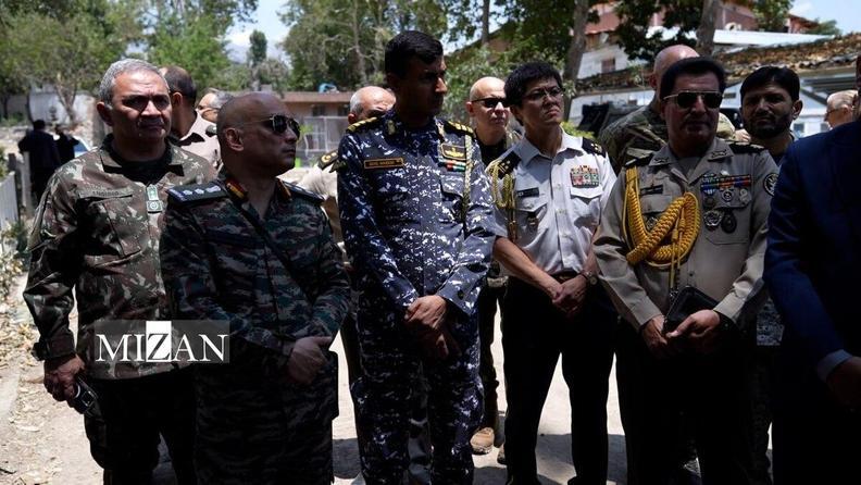 بازدید وابستگان نظامی ۲۰ کشور از جنایات رژیم صهیونیستی در زندان اوین اخبار هفته