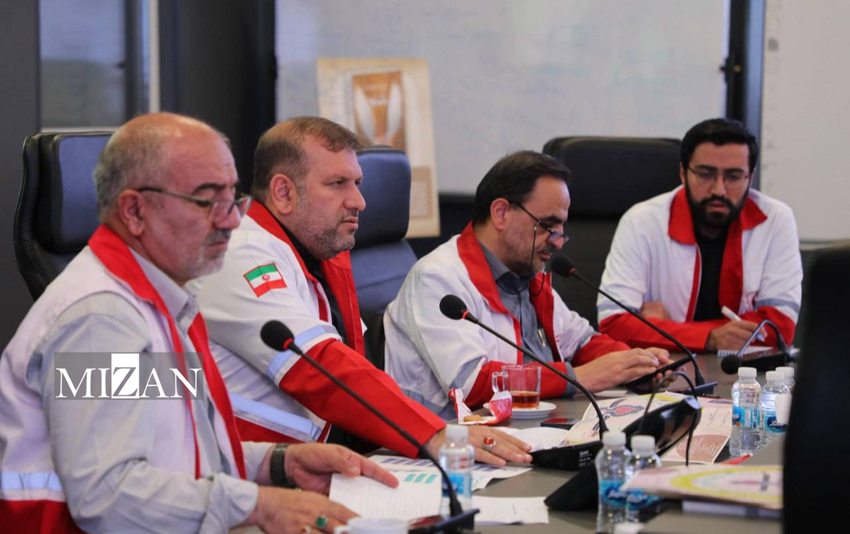 برگزاری نشست هماهنگی قرارگاه‌های عملیاتی مرزی و برون‌مرزی هلال‌احمر در آستانه اربعین حسینی ۱۴۰۴