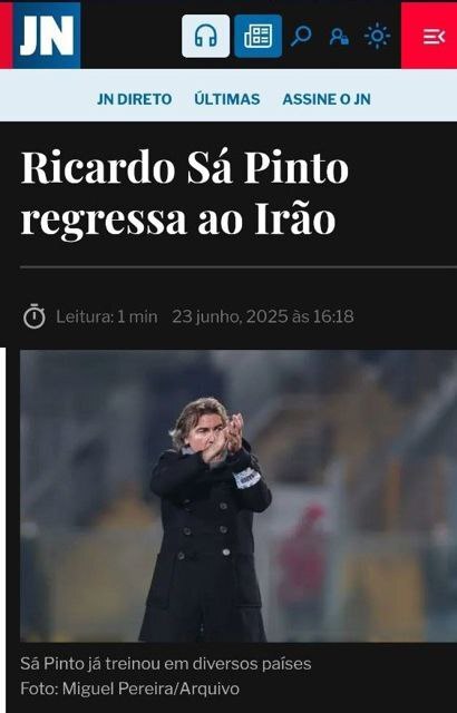 واکنش رسانههای خارجی به بازگشت ساپینتو به استقلال: «هیچ جنگی او را نمیترساند» واکنش رسانههای خارجی به بازگشت ساپینتو به استقلال: «هیچ جنگی او را نمیترساند»