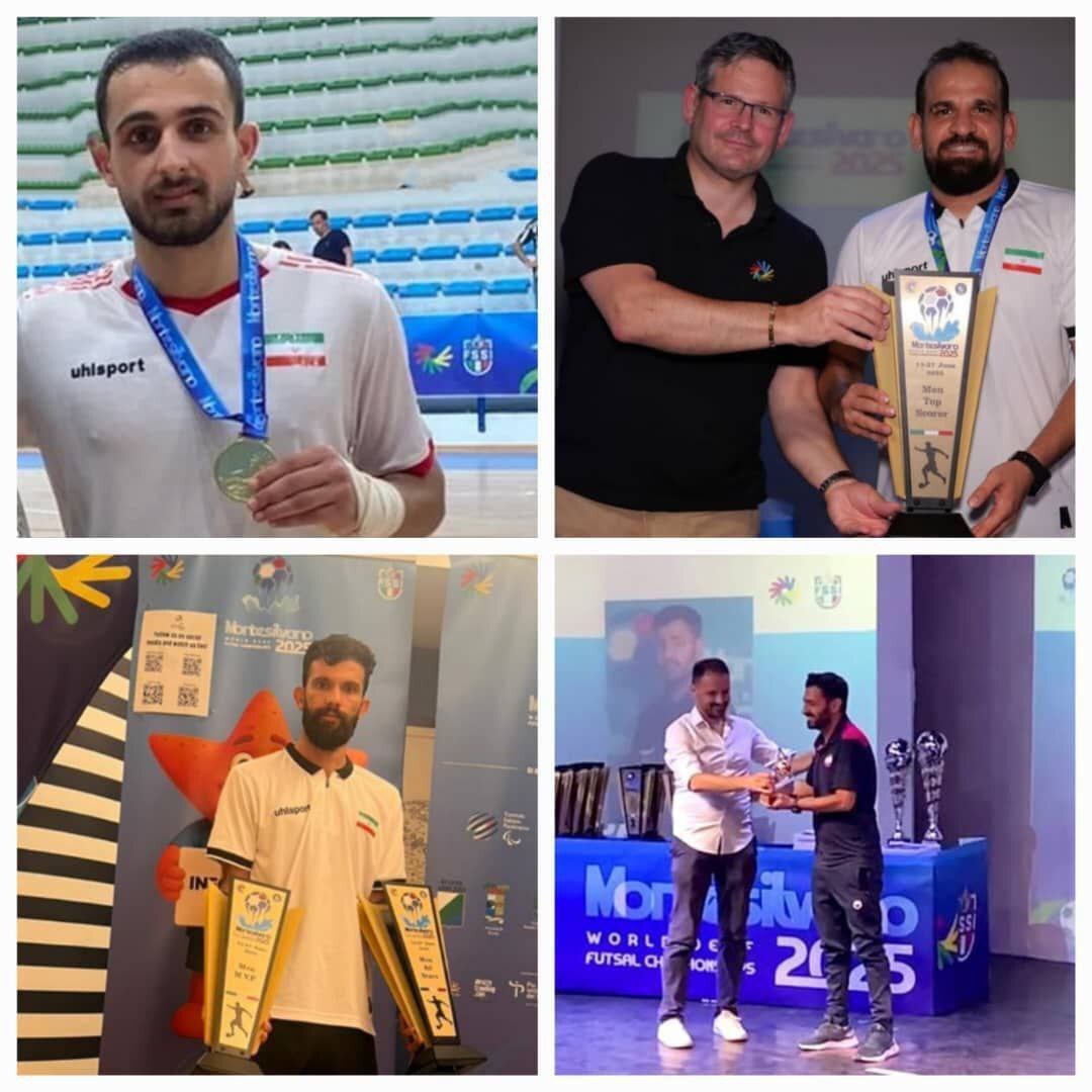 حضور ۴ ایرانی در جمع بهترینهای فوتسال ناشنوایان جهان حضور ۴ ایرانی در جمع بهترینهای فوتسال ناشنوایان جهان