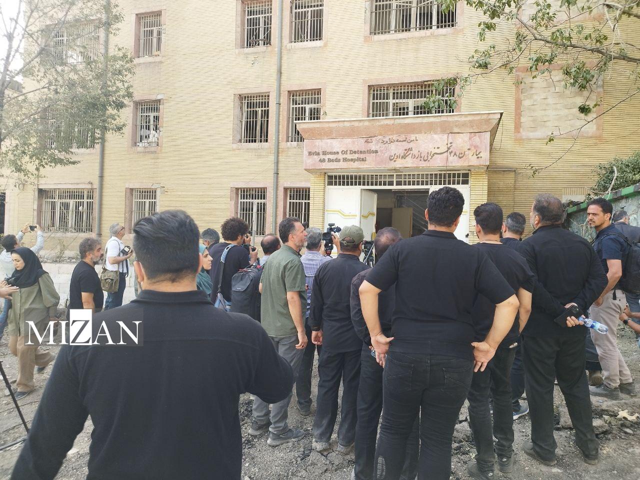 خبرنگاران رسانه‌های بین‌المللی از زندان اوین بازدید کردند