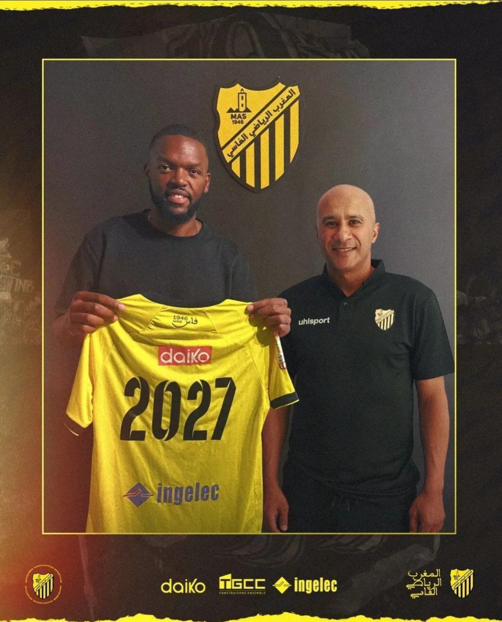 کوین یامگا به لیگ مراکش پیوست