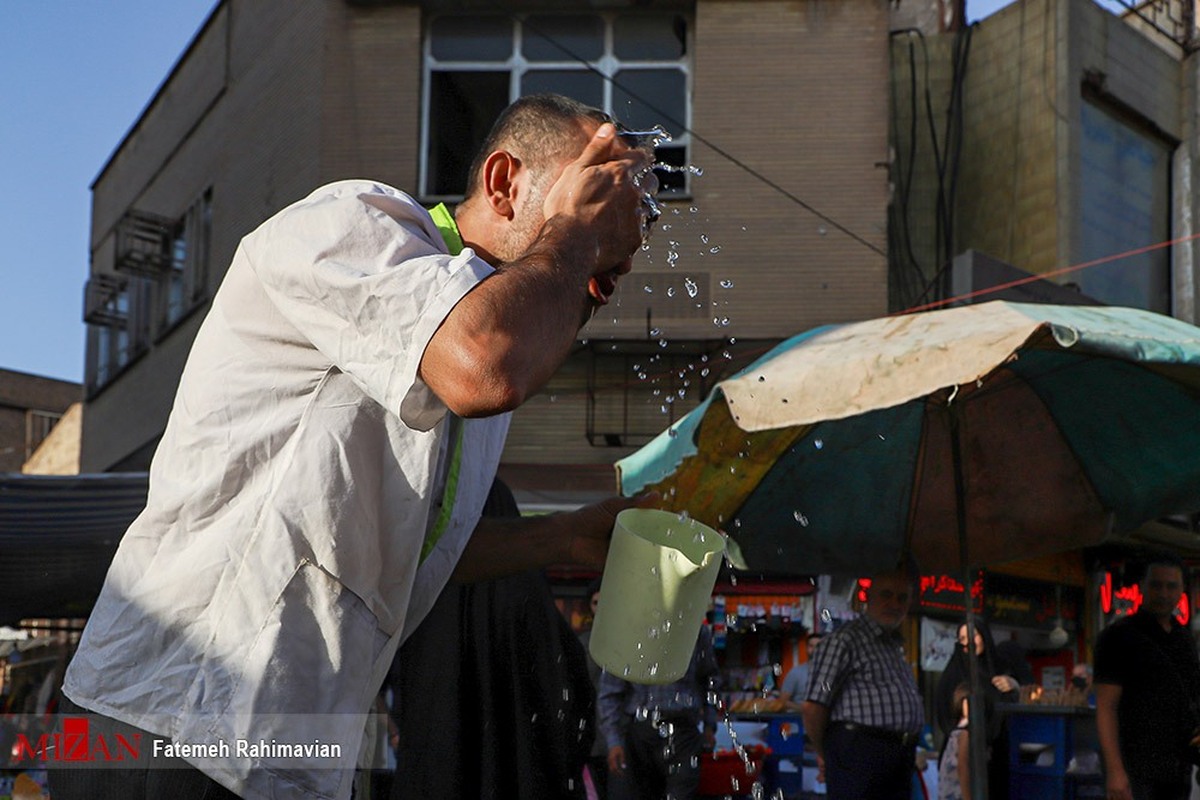آبادان گرم‌ترین شهر جهان شد