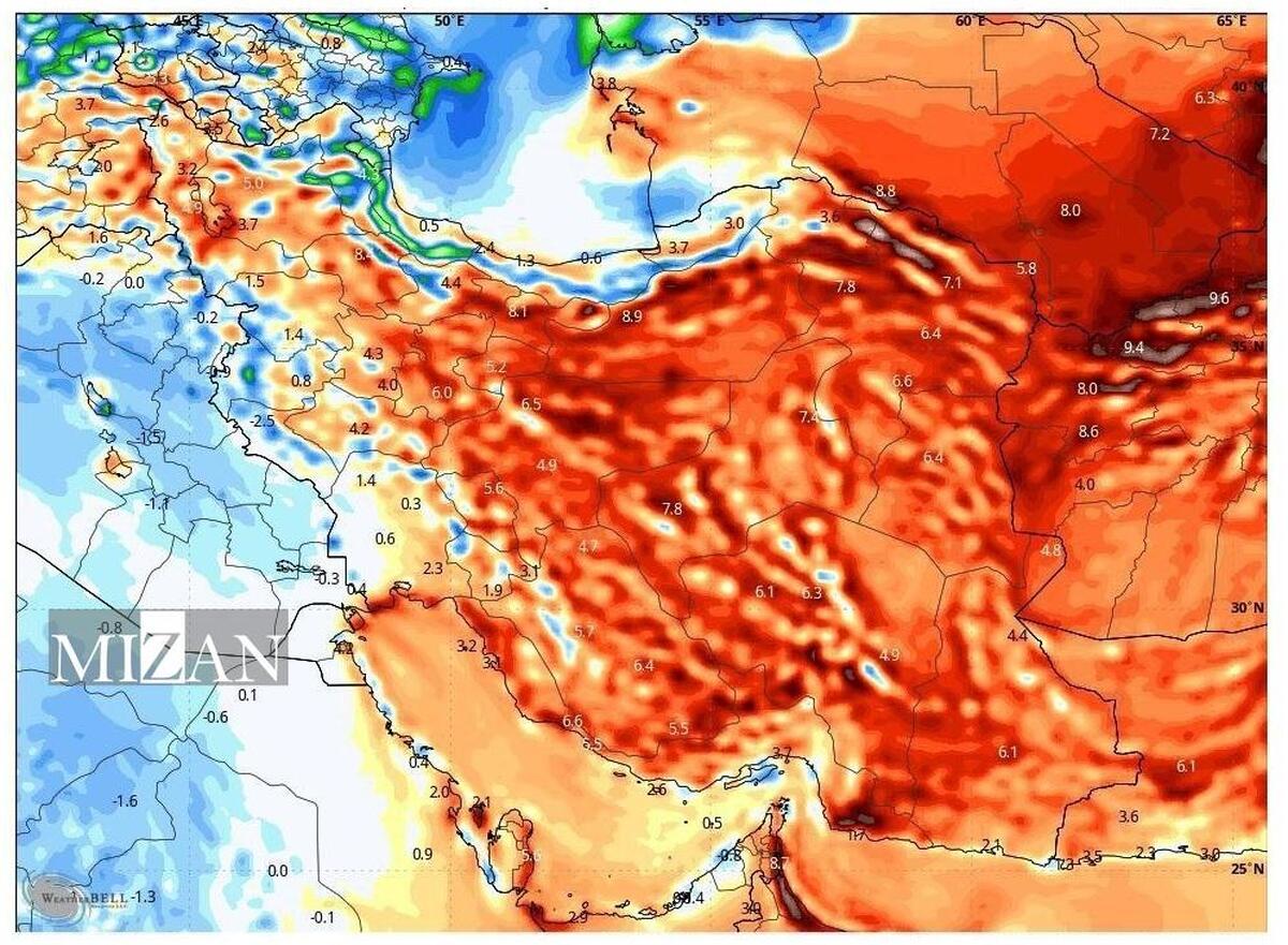 افزایش ۱.۵ درجه‌ای دمای هوا تا ۵ سال آینده/ کاهش ۵۰ درصدی ظرفیت تولید نیروگاه‌های برقابی به دلیل خشکسالی