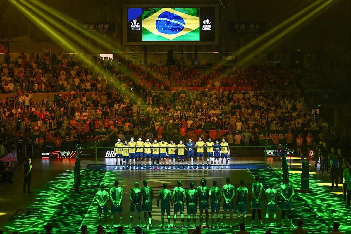رده‌بندی لیگ ملت‌های والیبال ۲۰۲۵| برزیل به مقام سومی دست یافت
