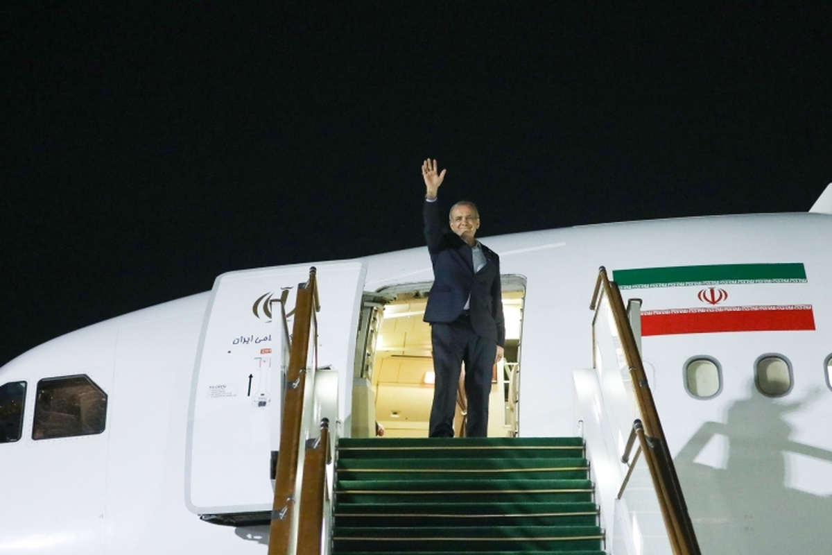  پزشکیان اسلام‌آباد را به مقصد تهران ترک کرد