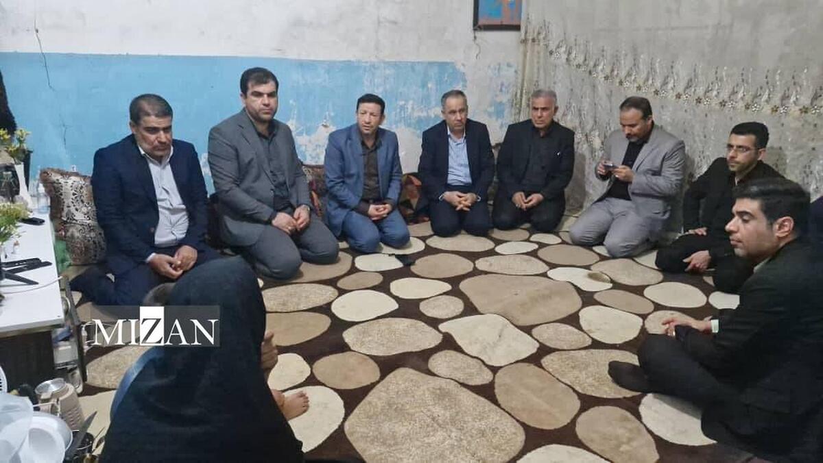 سرکشی رئیس کل دادگستری بوشهر از ۴ خانواده زندانی نیازمند در شهرستان گناوه