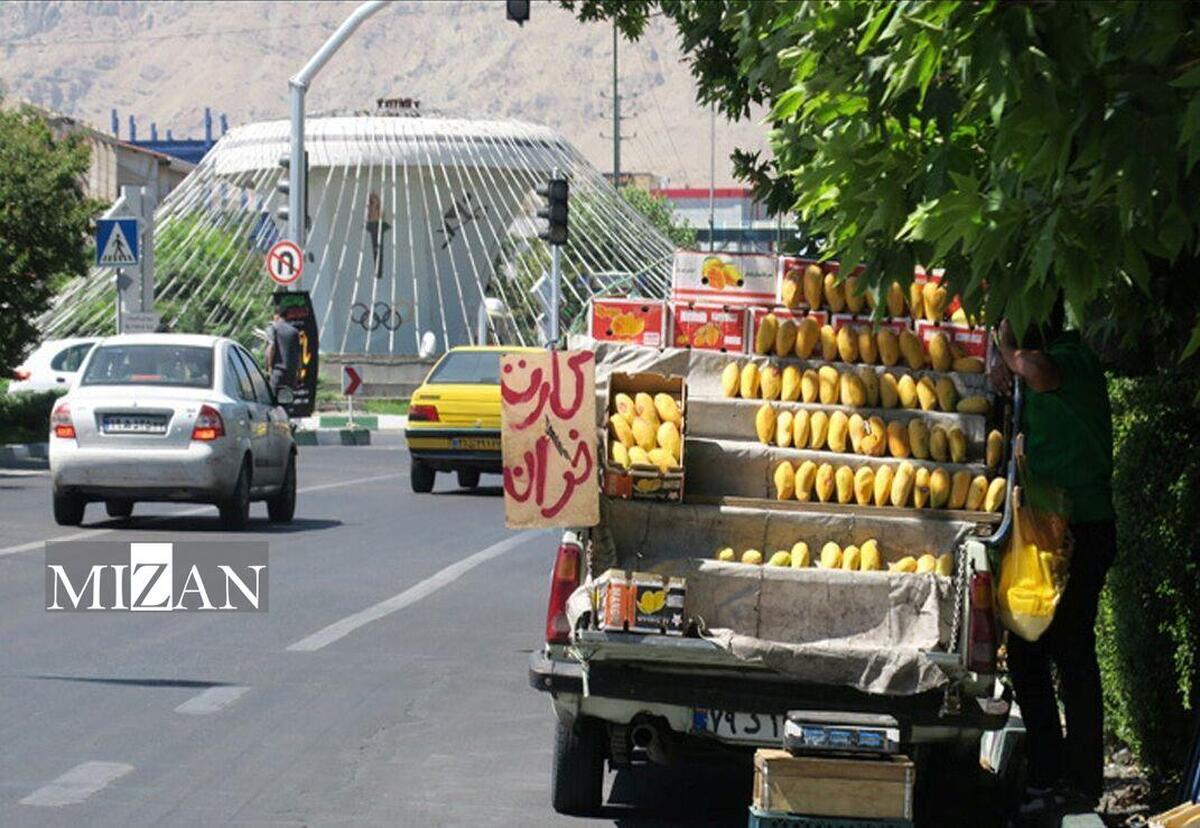 برخورد جدی با سد معبر وانت‌بار‌ها در مناطق ۲۲گانه تهران