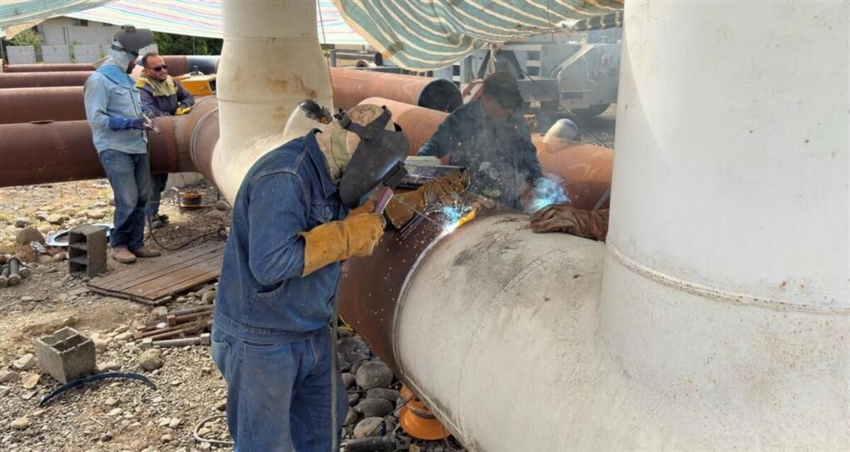 افزایش ظرفیت تأسیسات تقویت فشار گاز شمال کشور