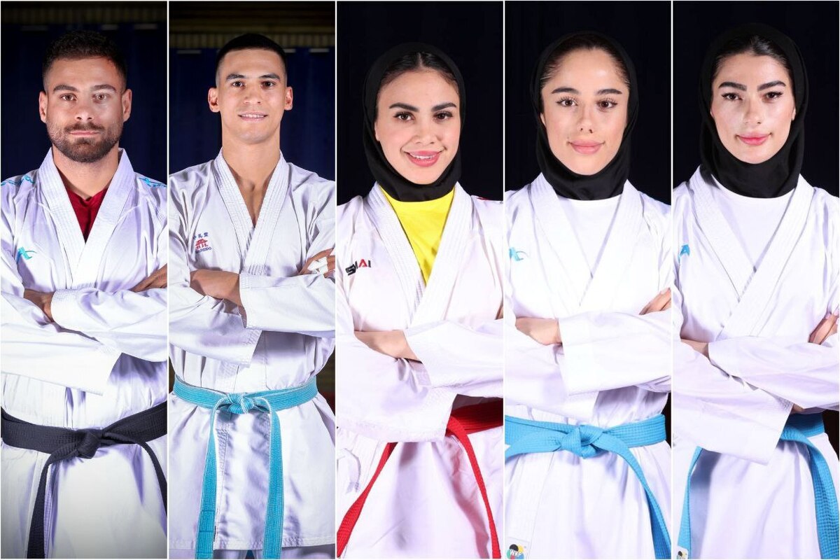 اعلام ۵ سهمیه جهانی برای کاراته ایران از سوی فدراسیون جهانی