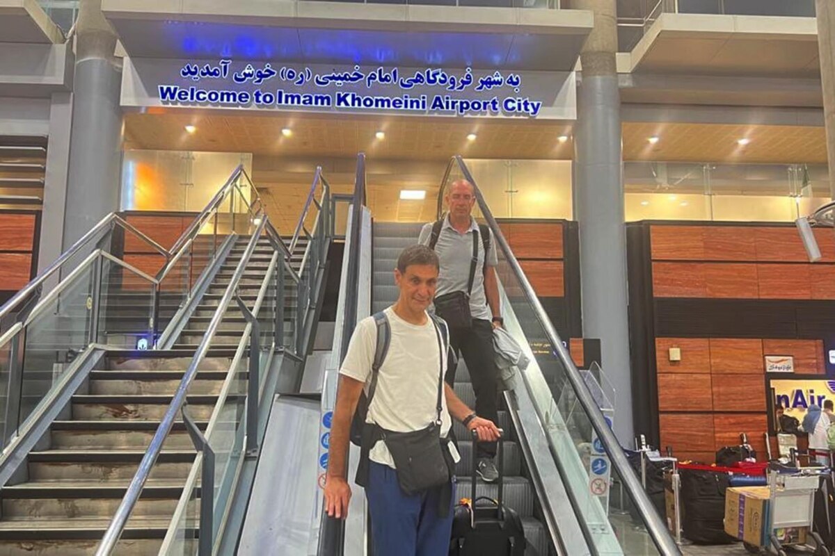 ایتالیایی‌های والیبال وارد تهران شدند