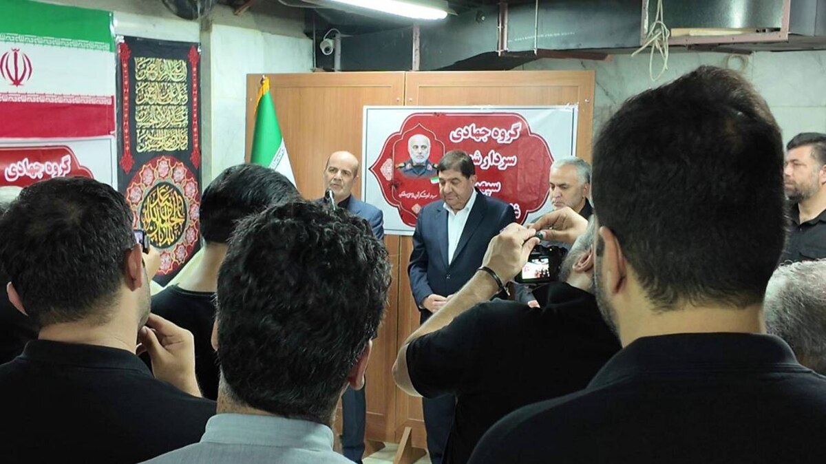 حضور مشاور و دستیار رهبری در جمع اعضای گروه جهادی شهید سپهبد غلامعلی رشید