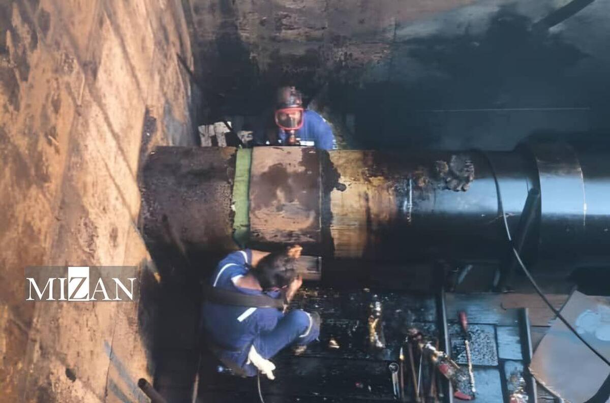 بازگشت تولید نفت میدان ابوذر پس از مهار نشتی