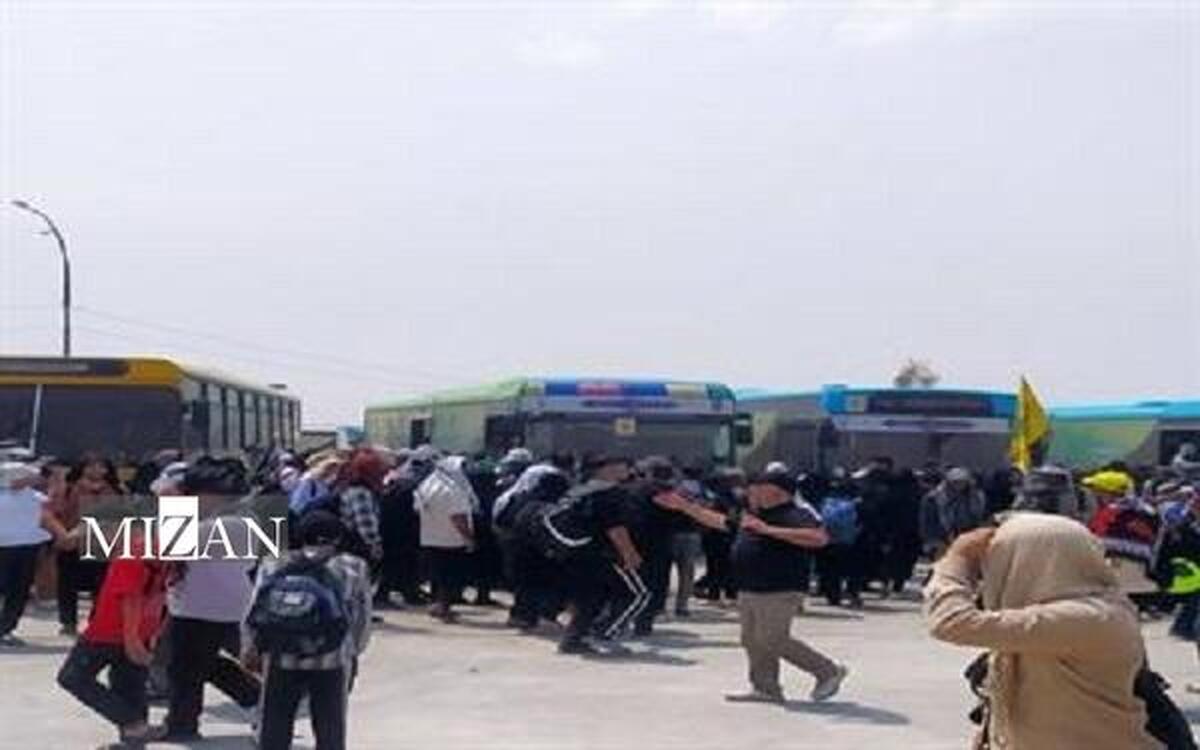 آغاز خدمات‌رسانی ناوگان اتوبوسرانی تهران در مسیر مرز مهران - کوت برای زائران اربعین