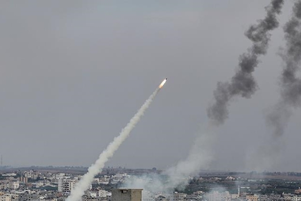 شلیک موشک از سمت نوار غزه علیه اراضی اشغالی
